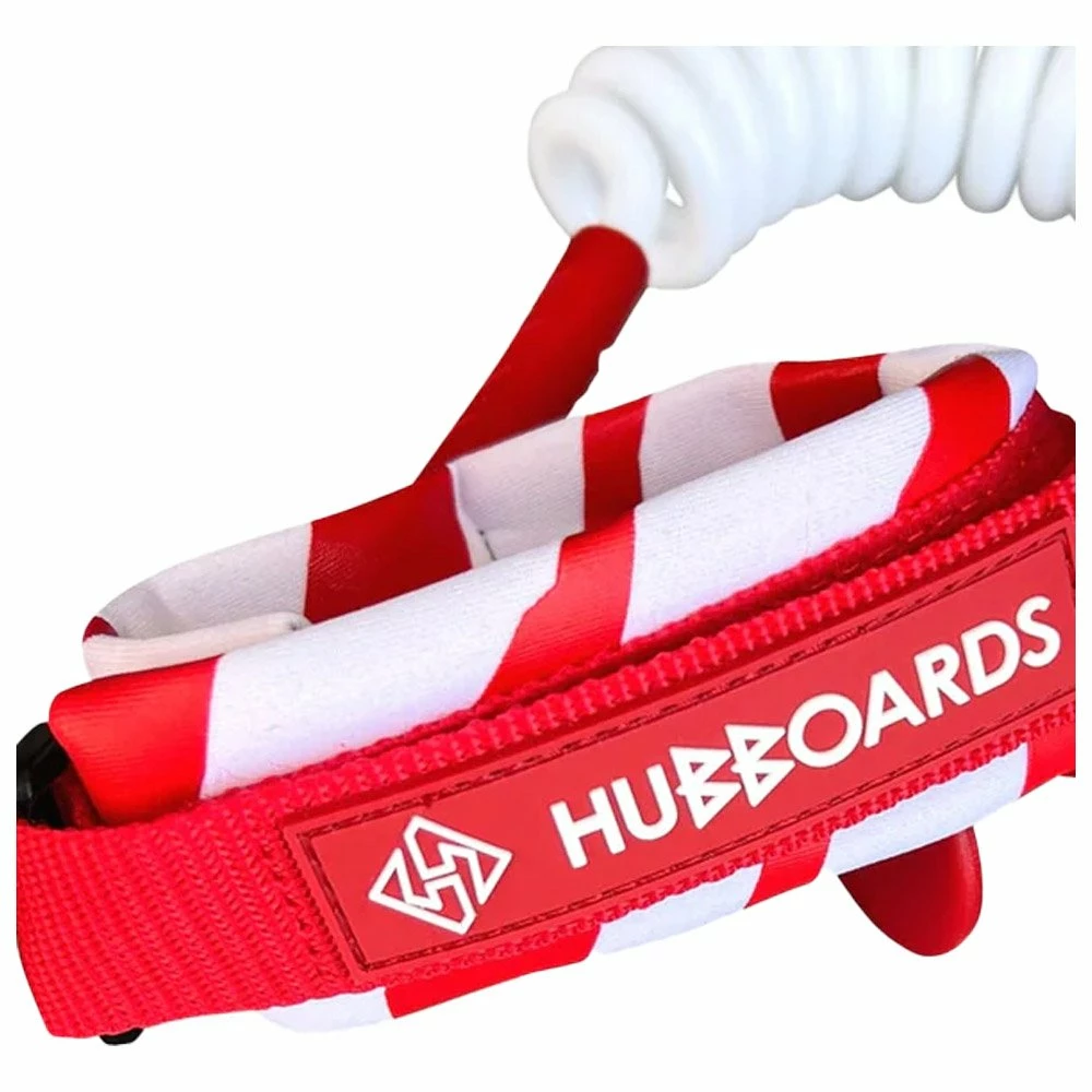 Leash Bodyboard Hubb Hubb Comp Bicep White 4 Leash Bodyboard Hubb Hubb Comp Bicep White – Image 2