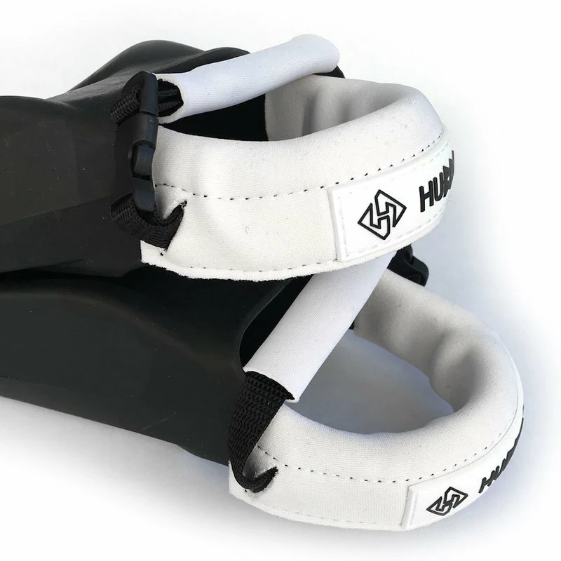 Leash De Palme Hubb Fin Tethers Deluxe - White 3 Leash De Palme Hubb Fin Tethers Deluxe - White