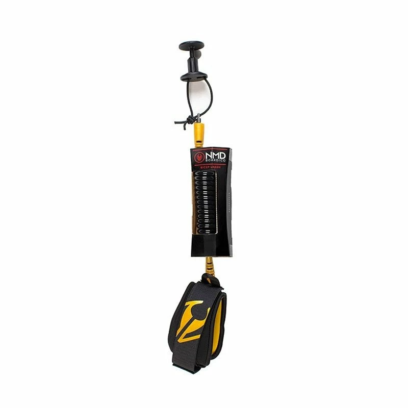 Leash Bodyboard Nmd Pro Biceps Leash - Black / Gold 3 Leash Bodyboard Nmd Pro Biceps Leash - Black / Gold