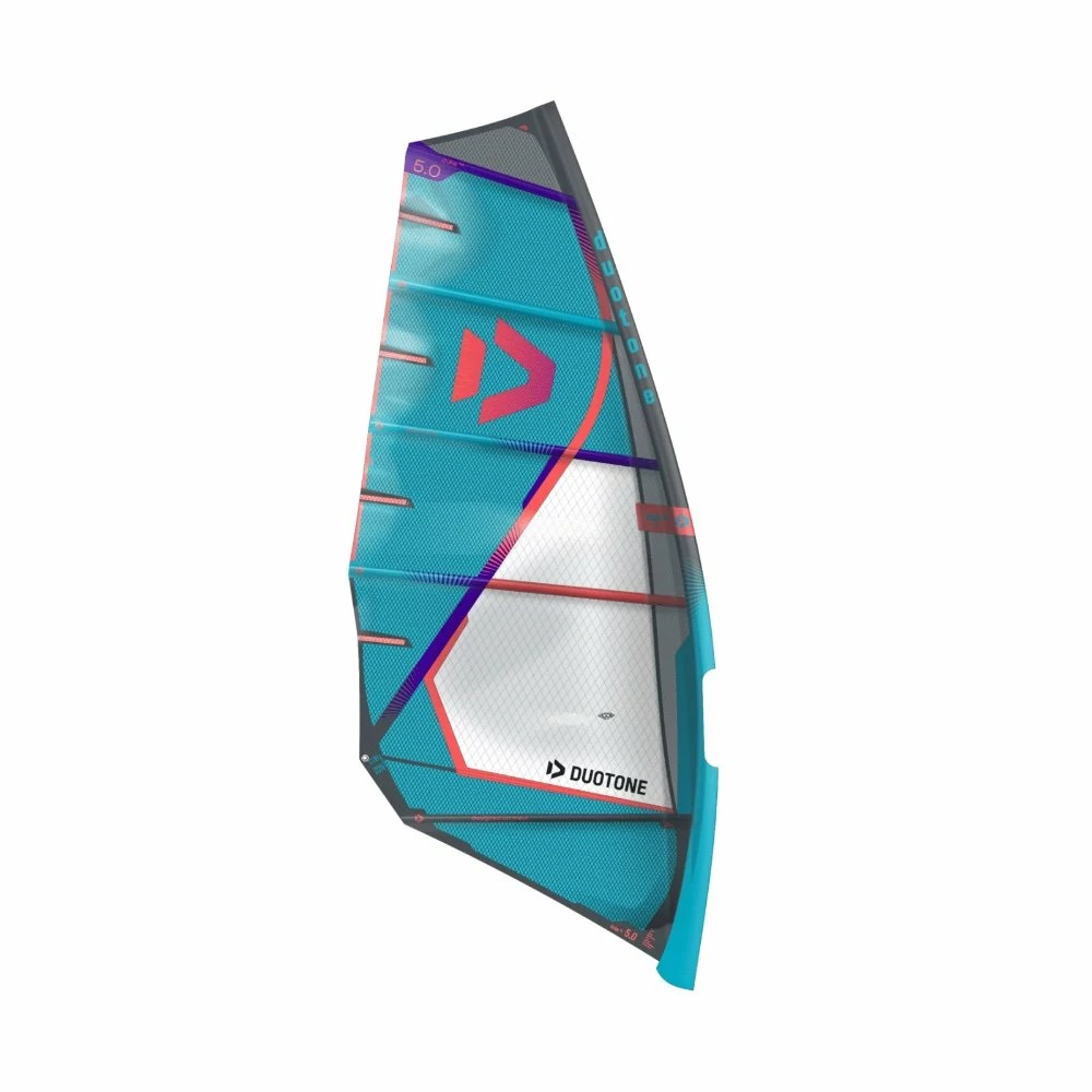 Voile De Windsurf Duotone Duke Hd Turquoise Grey 3 Voile De Windsurf Duotone Duke Hd Turquoise Grey