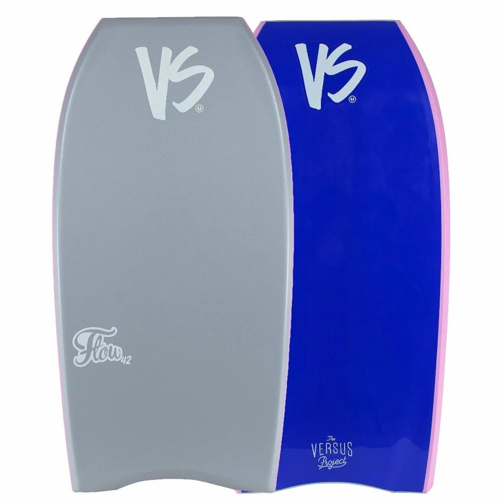 Board De Bodyboard Versus Flow PE HD - Grey / Electric Blue 3 Board De Bodyboard Versus Flow PE HD - Grey / Electric Blue