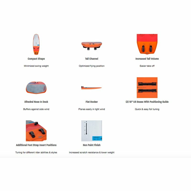 Planche Wind Foil Naish Flotteur Windfoil Hover Foilboard 2020 7 Planche Wind Foil Naish Flotteur Windfoil Hover Foilboard 2020 – Image 5