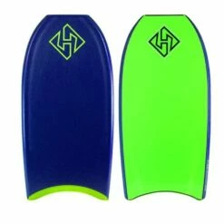 Board De Bodyboard Hubb Dubb Edition Pp Pro - Full Crescent Dark Blue / Fluro Green