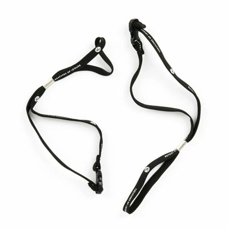 Leash De Palme Creatures Bodyboard Of Leisure Fin Tethers - Black 3 Leash De Palme Creatures Bodyboard Of Leisure Fin Tethers - Black