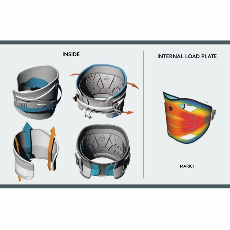 Harnais Wind Ceinture Prolimit Waist Envy - Steel/Wine 7 Harnais Wind Ceinture Prolimit Waist Envy - Steel/Wine – Image 5