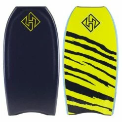 Board De Bodyboard Hubb Oards - The Edition PP PRO - Midnight Blue / Fluro Yellow - 41"