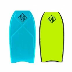 Board De Bodyboard Hubb Boards - Aqua / Yellow